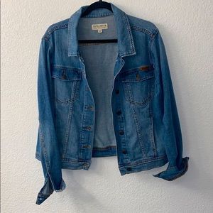 Classic blue denim jacket